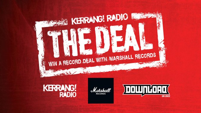 Win a record deal & loads more prizes with Kerrang! Radio